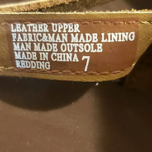 Yellow Box Women's Size 7 Redding Wedge Sandals Platform Heels Leather Suede Tan - Picture 6 of 8